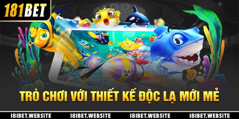 Game có thiết kế vô cùng đặc sắc, mới lạ