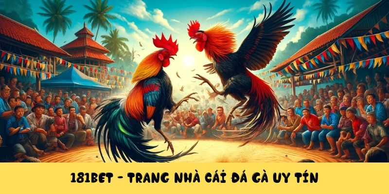 181Bet - Trang nhà cái đá gà uy tín nên tham gia